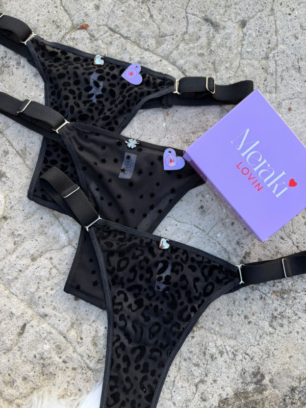 Producto - Less de tul con diseño, bretel ancho(pack x 3)