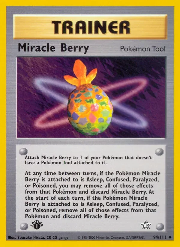 Producto - Miracle Berry (94/111) [Neo Genesis 1st Edition]