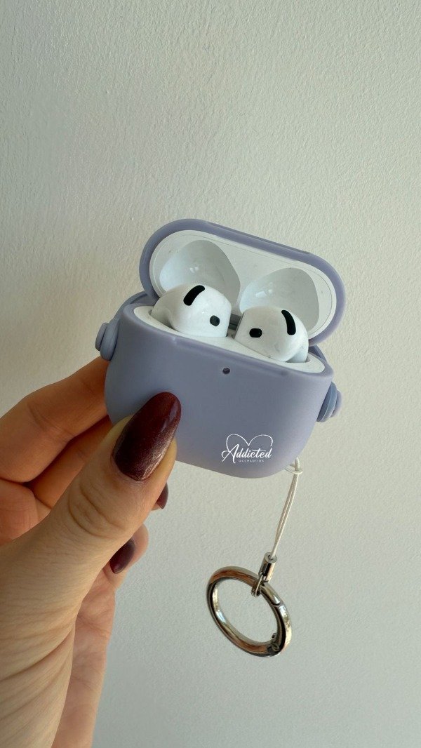 Producto - Funda Macaroon Airpods 4da generación lila