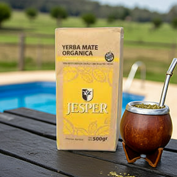 Producto - Yerba Jesper Organica 3 unidades x 500 grs