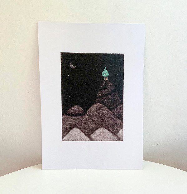 Producto - Print paisaje nocturno