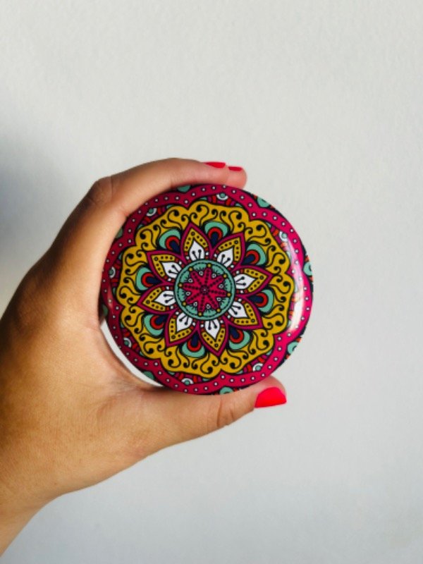Producto - Vela perfumada en latita mandala - 2