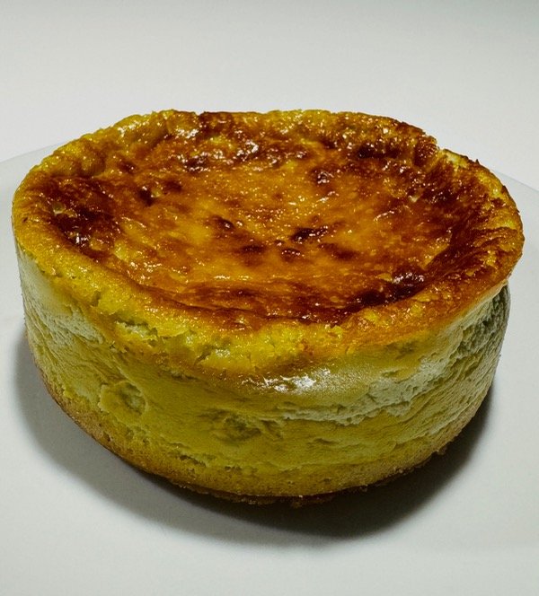 Producto - Tarta vasca de pistacho tamaño chico