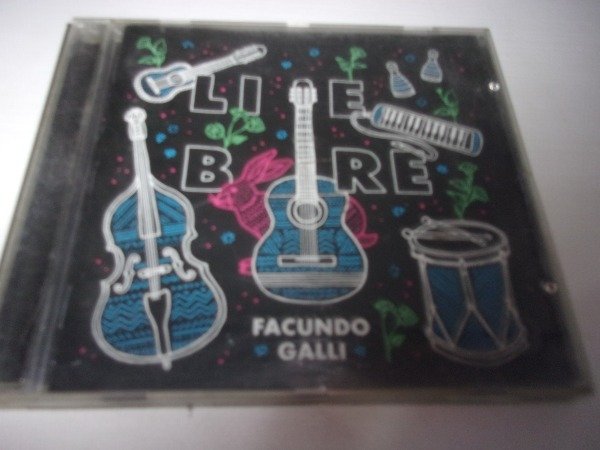 Producto - CD FACUNDO GALLI LIEBRE FOLK POP ARG 40D