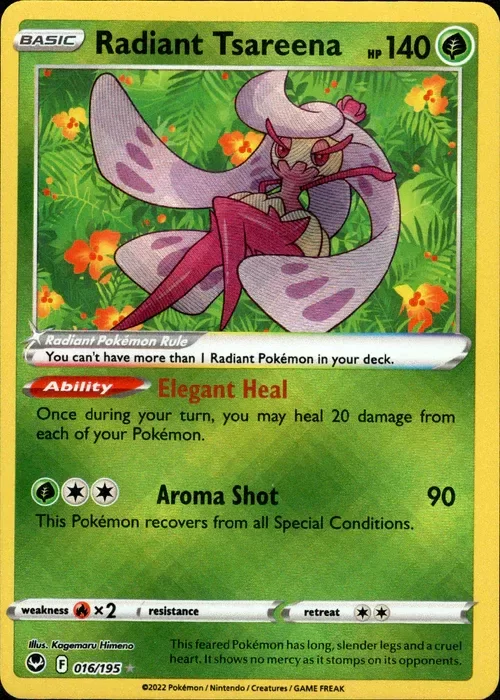 Producto - Radiant Tsareena - 016/195 - Silver Tempest