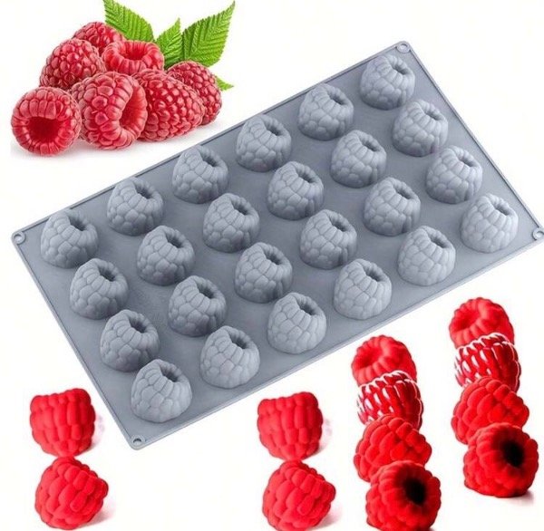 Producto - Molde Silicona 24 Frambuesas