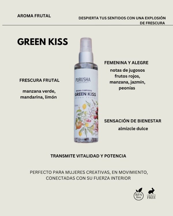 Producto - Bruma Corporal Green Kiss - 1