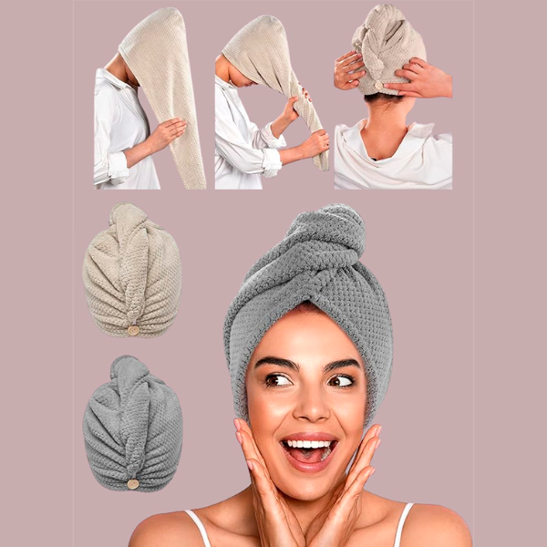 Producto - TURBANTE MICROFIBRA PARA EL PELO