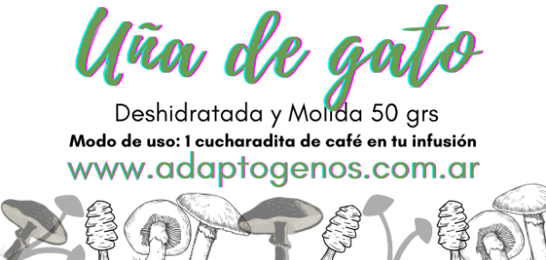 Producto - Uña de gato 50 grs procesada
