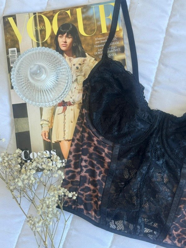 Producto - Corset Print Puntilla