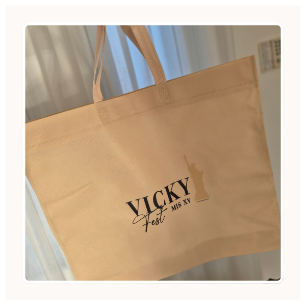 Producto - Bolsa de friselina para cotillón personalizadas - 0