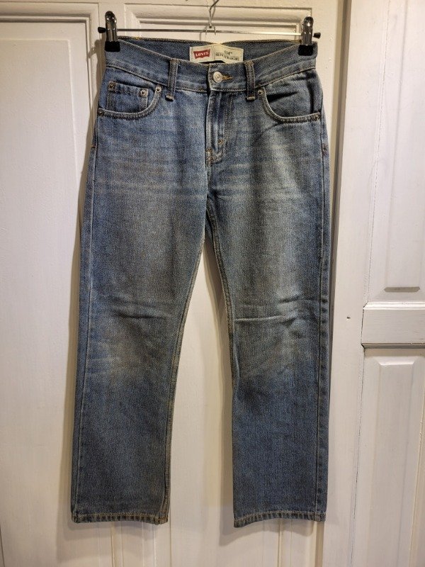 Producto - Jean LEVI'S azul recto Talle 10 años- PRECIO: 13X