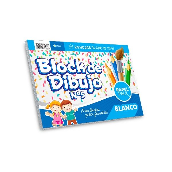 Producto - BLOCK DE DIBUJO N5 BLANCO (A4)