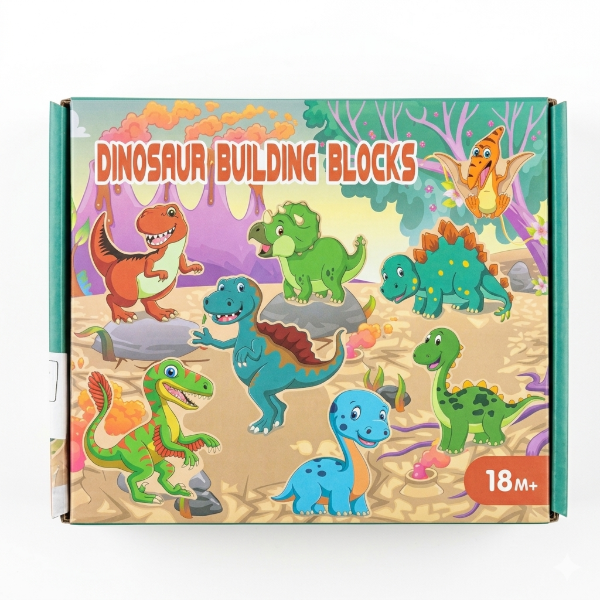 Producto - ROMPECABEZA DINOSAURIOS EN CAJA