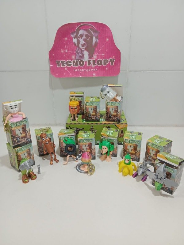 Producto - Llavero 3d en caja sorpresa tralalero
