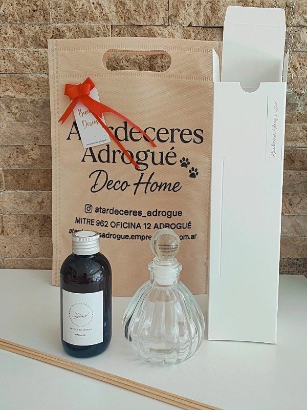 Producto - Combo Envase difusor Bombe + Esencia 125ml