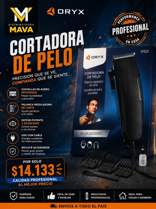 Producto - Cortadora de pelo Oryx