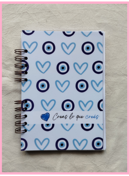 Producto - Cuaderno anillado - Modelo Creas lo que crees