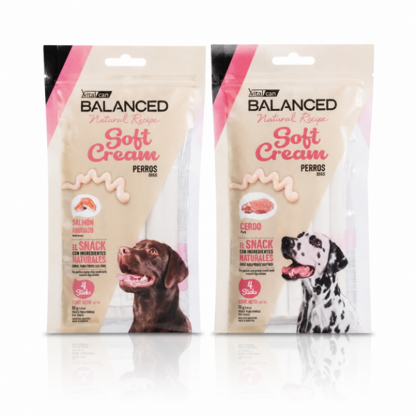 Producto - Soft Cream Perro x 4 Sachesitos Vital Can