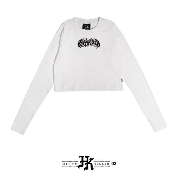 Producto - Baby Tee Goth Blanco HK