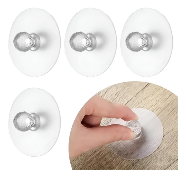 Producto - Gancho Autoadhesivo x4