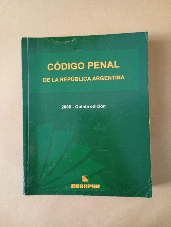 Producto - Código penal de la República Argentina - Errepar 2006