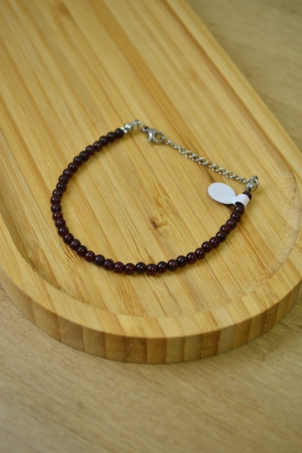 Producto - Pulsera granate