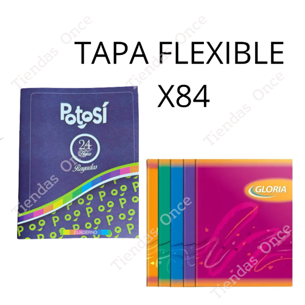 Producto - Cuaderno tapa blanda 48 hojas - Por mayor