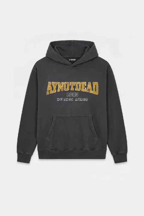 Producto - Hoodie College Negrido Ay Not Dead - 0
