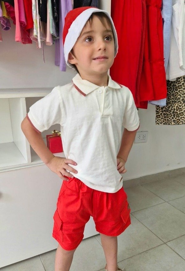 Producto - Bermuda Tom Red teens (BM6)