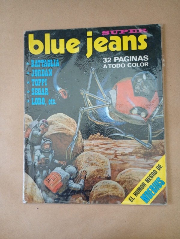 Producto - Super Blue jeans #20 - Moebius Jordan Battaglia - Nueva Frontera