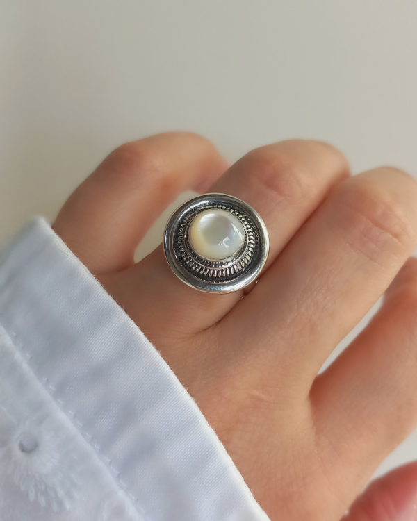 Producto - Anillo PÍA Nacar Plata925
