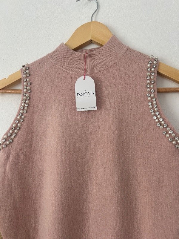 Producto - Chaleco Perla (rosa)