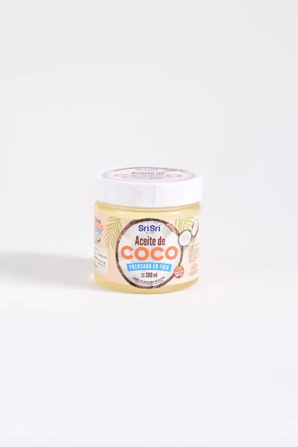 Producto - Aceite De Coco Sin Gluten Sri Sri Tattva 300 ml