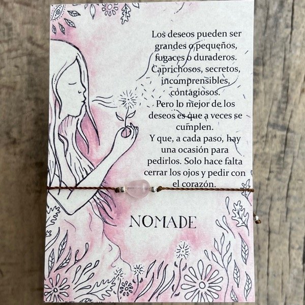 Producto - Pulsera Deseos de Cuarzo Rosa