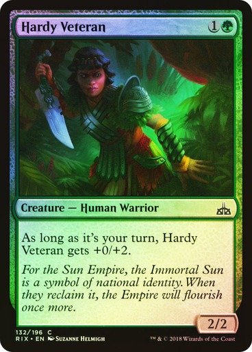 Producto - Hardy Veteran Foil  Rivals of Ixalan