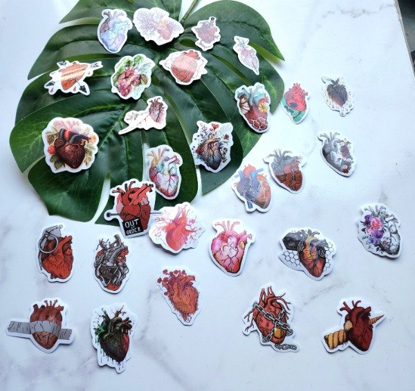 Producto - Stickers corazones