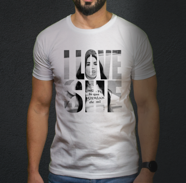 Remera lali i love she nmi — imagen 2