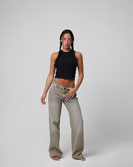 Producto - JEAN GRIS MATIZADO