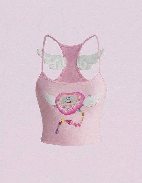 Top Angel Pink