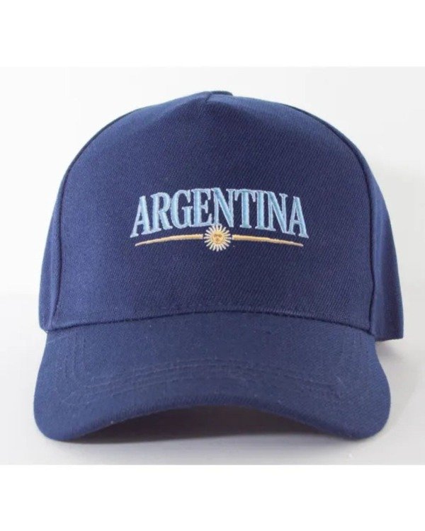 Producto - GORRO CAP GABARDINA CON DISEÑO ESTAMPADO "ARGENTINA" - 1
