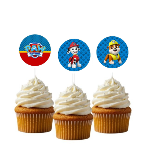 Producto - Paw Patrol Topper cupcakes x12