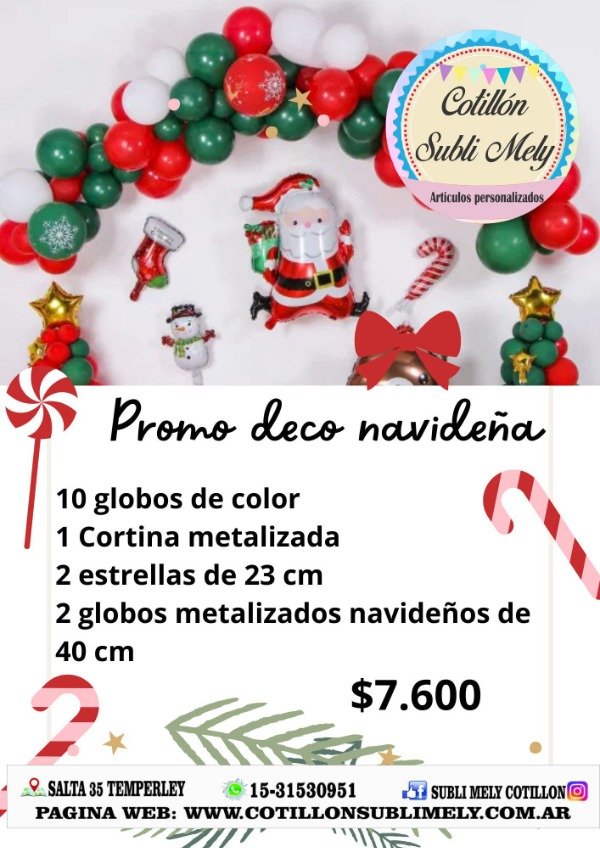 Producto - PROMO DECO NAVIDEÑA