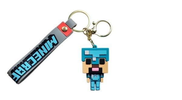 Producto - Llavero Steve Armadura Minecraft