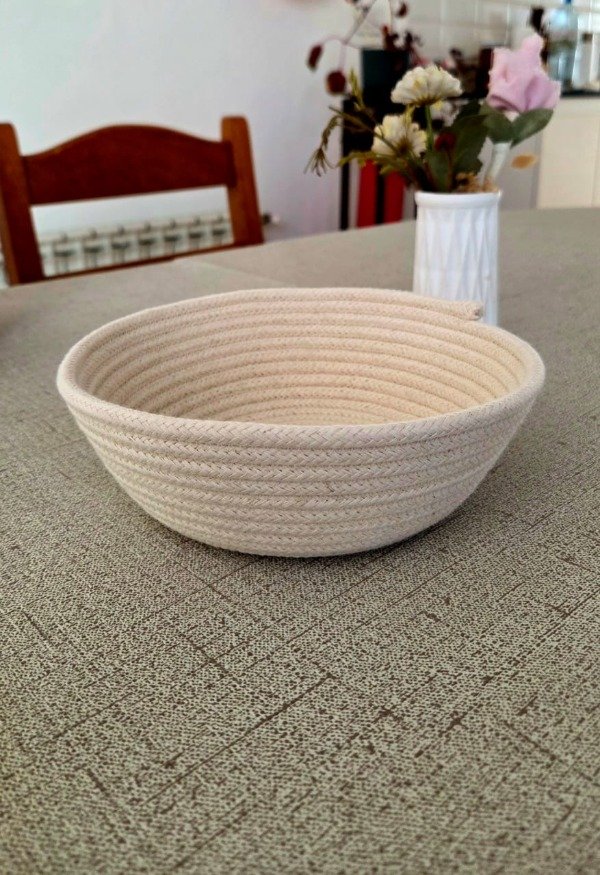 Producto - Panera en macramé 22cm