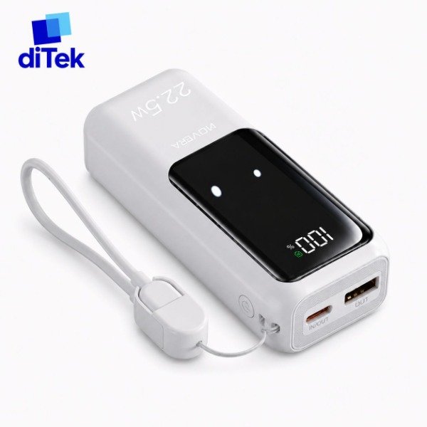 Producto - Power Bank Novera 22.5W con Pantalla Digital LED - 1