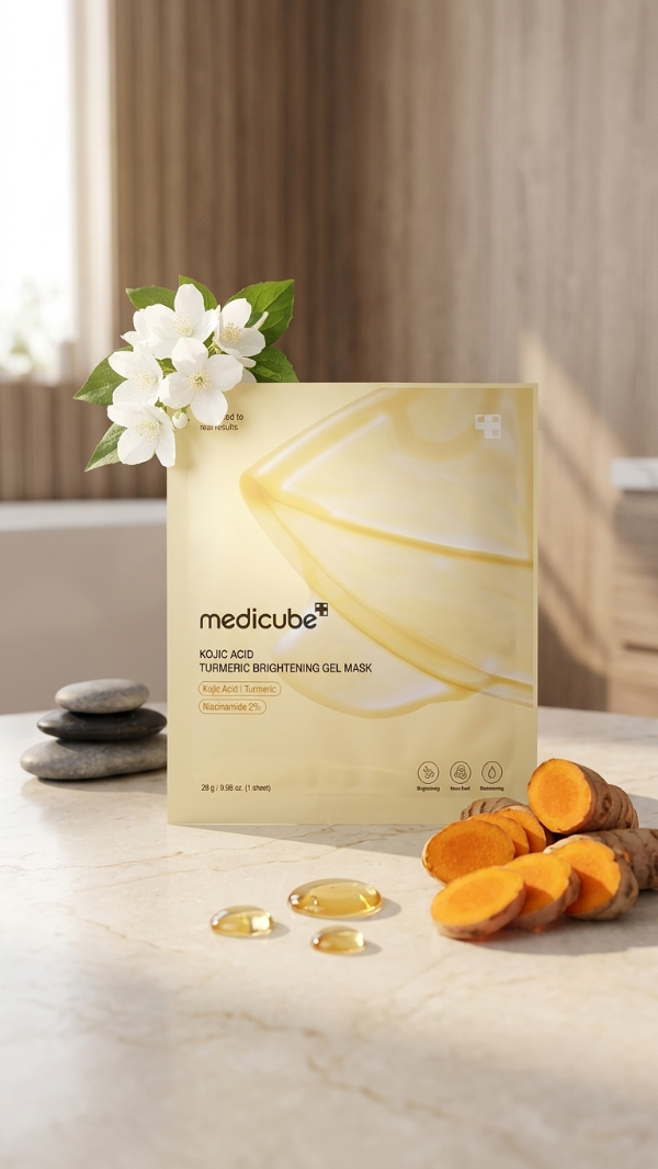 Producto - Mascarilla Medicube: Kojic Acid Turmeric Brightening Gel Mask