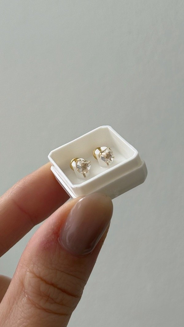 Producto - Abridores cubic corazon ACERO DORADO