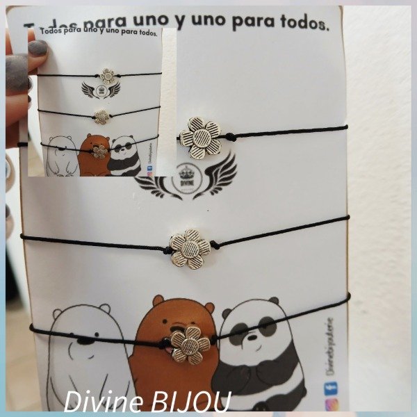 Producto - Pulseras para 3 para compartir amigas