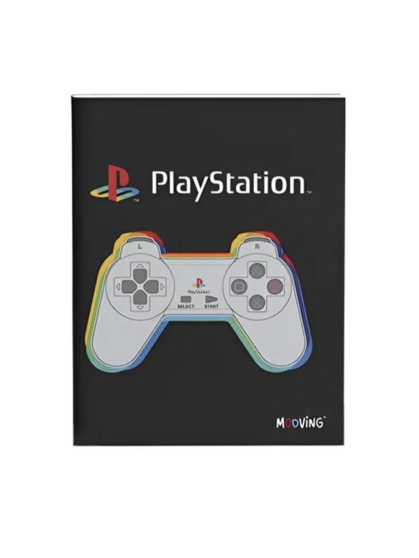Producto - Cuaderno Escolar 16x21 Tapa Flexible 48hjs Mooving - Play Station Control